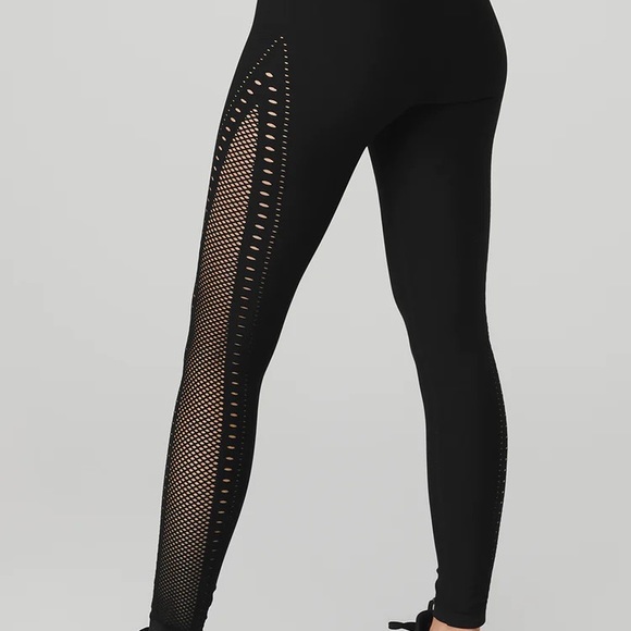 NWT Alo Yoga Seamless High Waist 7/8 Open Air Legging/XXS - Picture 10 of 12